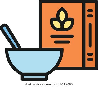 Cereals icon vector image. Suitable for mobile application web application and print media.