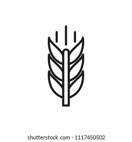 cereals vector icon