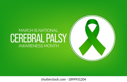 Cerebral palsy (CP) is a group of disorders that affect a person's ability to move and maintain balance and posture. CP is the most common motor disability in childhood. Vector illustration.