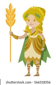 ceres demeter greek roman goddess of the harvest and agriculture