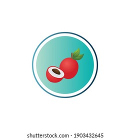 Cerry Fruits  Vector Icon Design