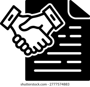 Certainty Line Fill Style Icon