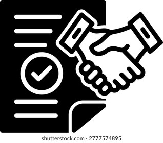 Certainty Line Fill Style Icon
