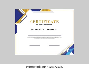 Diseño de plantillas modernas para certificados de logro
