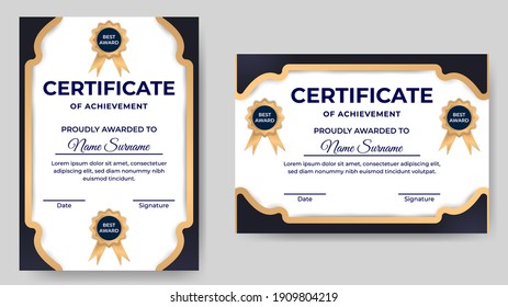 Diseño de plantillas de certificados de logro