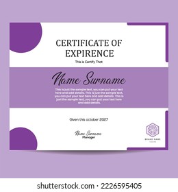 Certificate of Appreciation or achievement. Print ready designed for diploma, award, business, university, school, and corporate