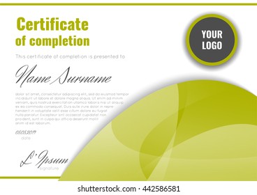 Certificate of appreciation (completion, achievement, graduation, diploma or award). Stock vector. - Powered by Shutterstock - Get 15% off with code: PIKWIZARD15