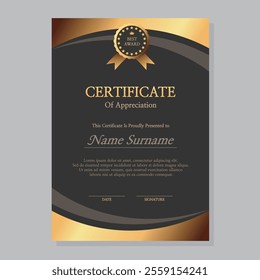 Certificate of Appreciation Image Frame