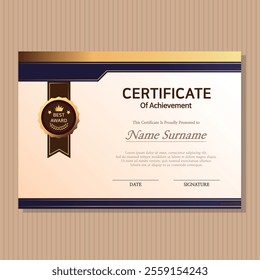 Certificate of Appreciation Image Frame