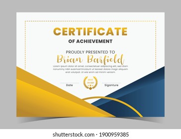 Certificate Of Appreciation Template, Certificate Of Achievement, Awards Diploma Template