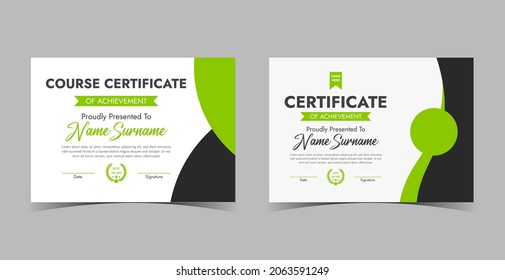 Certificate of Appreciation template, certificate of achievement, awards diploma template