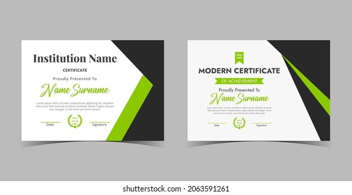 Certificate of Appreciation template, certificate of achievement, awards diploma template