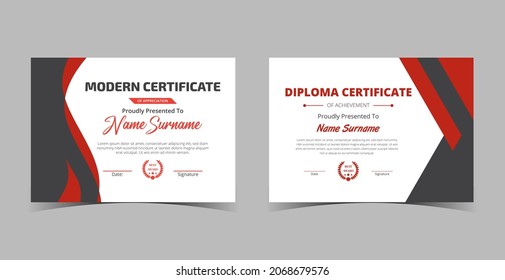 Certificate of Appreciation template, certificate of achievement, awards diploma template