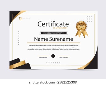 certificate of appreciation template design 