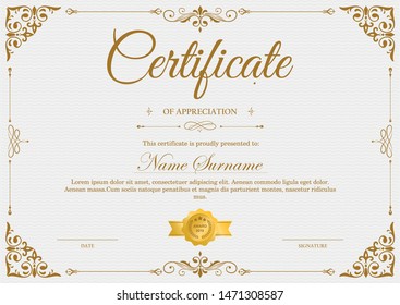 1,723 Participation certificate Images, Stock Photos & Vectors ...