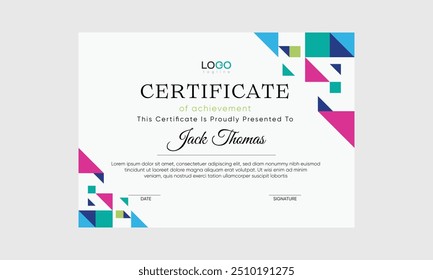 certificate of appreciation vector template. popular certificate appreciation vector