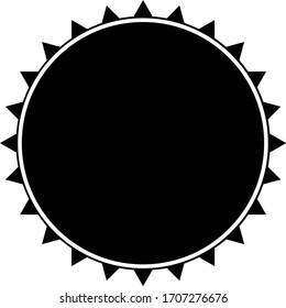 Certificate approval stamp vector  