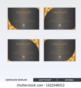 Certificate of attendance template for students who complete study program