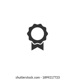 Certificate, Award Glyph Vector Icon