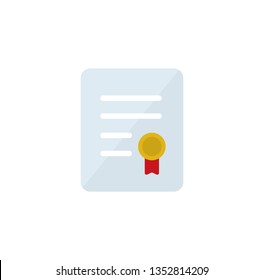 
certificate , award  icon 