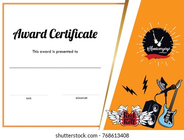 Certificate of Awards