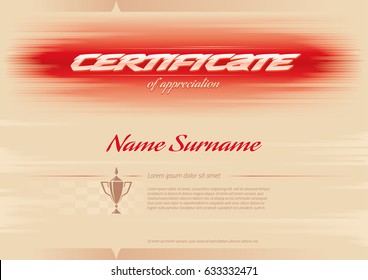 Certificate awards diploma