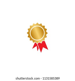 Certificate badge graphic design template