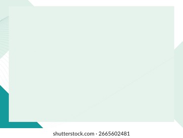 Certificado de Plantilla de marco de borde sin texto, certificado de apreciación moderno.