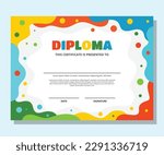 Certificate Children Student Kids Full Colors