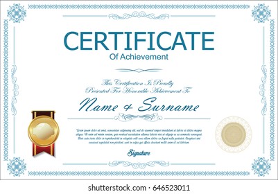 Certificate collection retro design