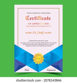 Certificate Design Best color CMYK color combination best