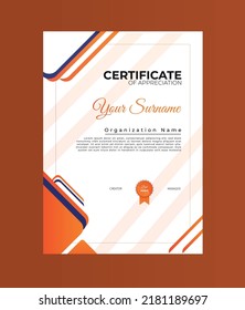 Certificate design illustration  college diploma