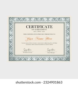 Certificate Design for Organization and Award