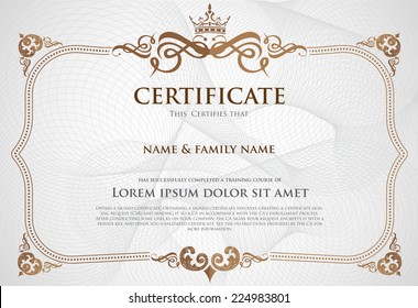 Certificate Design Template.