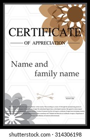 certificate design template.