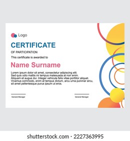 plantilla de diseño de certificado
se puede usar para digital e impresión