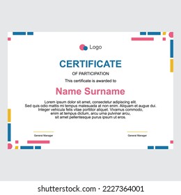 plantilla de diseño de certificado
se puede usar para digital e impresión