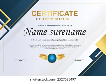 Certificate Design Template for illustrator
