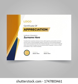 Certificate Design, Certificate template, Vector eps10