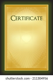 Certificate - Diploma - award - Background to create a base certificate, diploma, gift certificate, commemorative sheet menu for companies, hotels, shops, schools, educational agencies