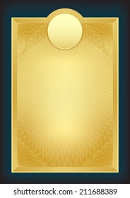 Certificate - Diploma - award, Background to create a base certificate, diploma, gift certificate, commemorative sheet menu for companies, hotels, shops, schools, educational agencies, space for brand