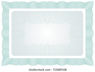 certificate or diploma blank template 