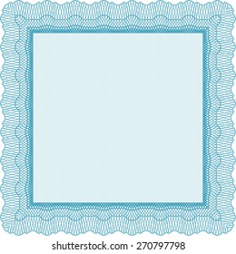 Certificate / Diploma of completion / Design template. 