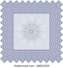 Certificate, Diploma of completion with guilloche pattern and background, border, frame. Certificate of Achievement, Certificate of education, awards, winner.