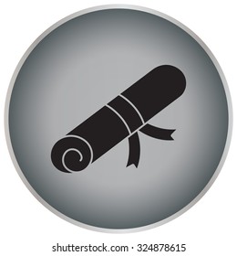 Certificate (diploma) icon