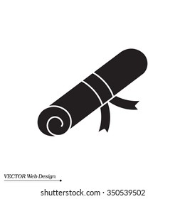Certificate (diploma) icon