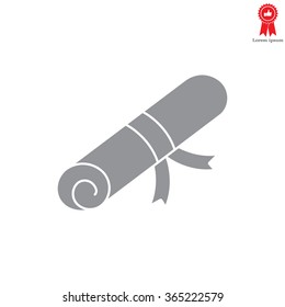 Certificate (diploma) icon