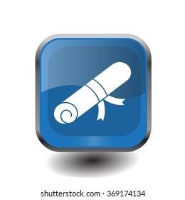 Certificate (diploma) icon