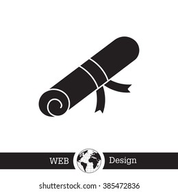 Certificate (diploma) icon