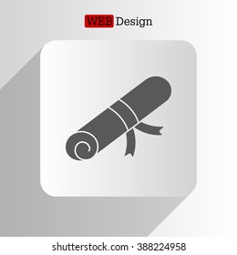 Certificate (diploma) icon